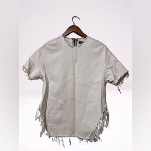 Raw hem frayed 100% cotton BDG x Urban Outfitters top size xs